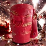 Red Fire Horse Pillar Candle – Cocosoy Wax – Fireside Fragrance – 2026 Good Fortune Decor
