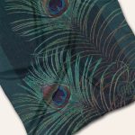 Peacock Feather ECO SCARF