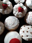 Wool Felt Sprinkles Cupcake | Imaginative Play | Tea Party