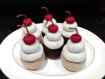 Wool Felt Cherry Cupcake | Imaginative Play | Tea Party