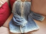 Oversized Long Lacy Cardigan, Long Crochet Jacket