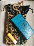 Handmade Metallic Woven Handbag - Gold Purse