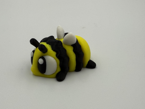 3D Printed Beehive and Bees Set: Whimsical Garden Decor