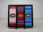 📚🏒 Montreal Hockey Inspired 3D Printed Bookmark Set – Set of 3 with Display Stand 🏒📚