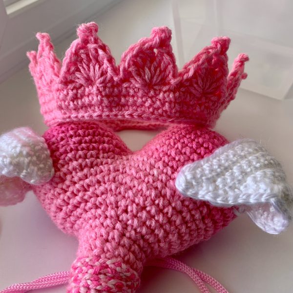 Princess Dress Up Set | Heart Wand, Crown, and Child's Purse