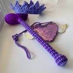 Princess Dress Up Set | Heart Wand, Crown, and Child's Purse