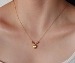 NEW 18k Gold Plated Heart Pendant Necklace | Tarnish-Free Stainless Steel |