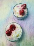 Strawberry Dessert Candle