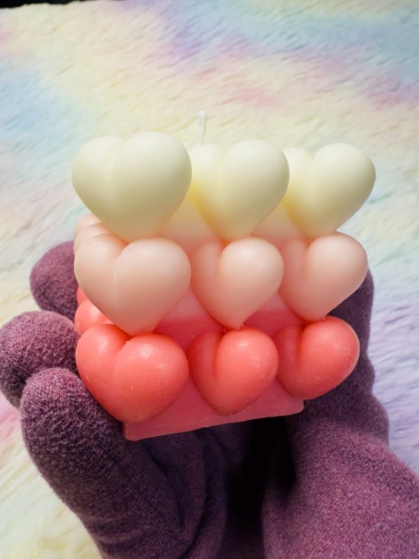 Heartcube Candle