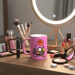 Handpainted Makeup Mug