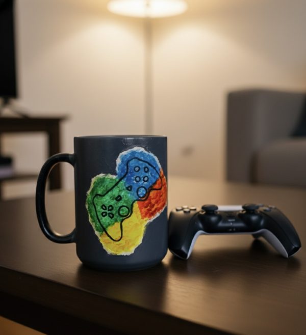 Handpainted Gamer Mug