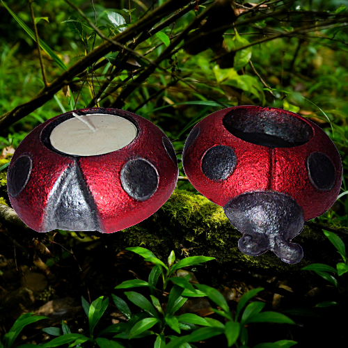 LadyBug Tea Light Holder