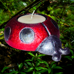 LadyBug Tea Light Holder