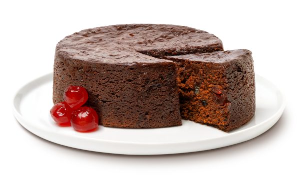 Authentic Jamaican Rum Cake (Black Cake) – Rich Caribbean Fruit Cake Soaked in Rum & Wine - SAB Fruit Jamaican Rum Cake is in 3 sizes - 454g, 907g, 1.36kg