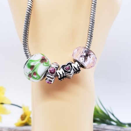 euro style charm bracelet for mothers day