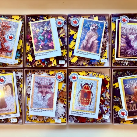 National Geographic Puzzles from Real Covers