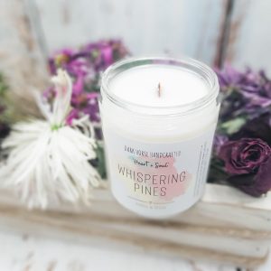 WHISPERING PINES - Spruce & Cedar Scented Soy Candle