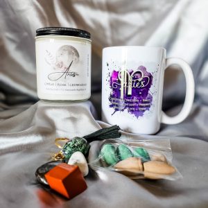 Aries Zodiac Candle Gift Box