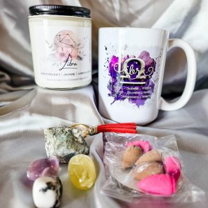 Libra Zodiac Candle Gift Box
