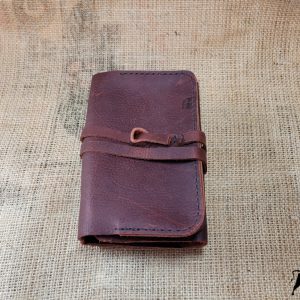 Hand made leather pipe pouch