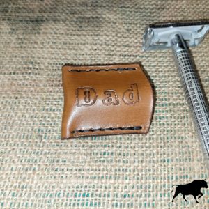 Handmade Leather Safety Razor Case