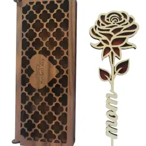 Mom Rose with Box