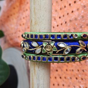 Silk thread bangle
