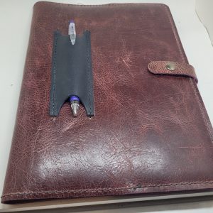 Composition book cover - red