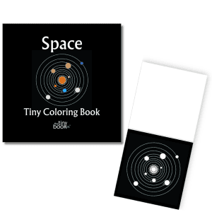 Space Tiny Coloring Book