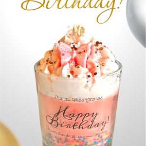 Whipped Birthday Candle