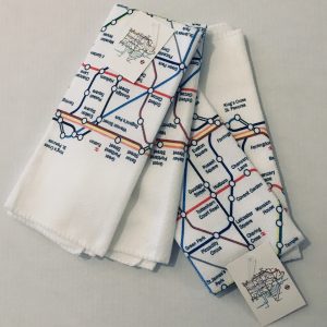 Tube Map Kitchen Towel
