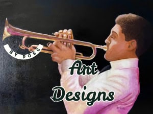 All That Jazz Trumpet Player Print (5"x 7" and 8"x 10")