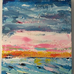 Big Sky Sunset Canadian Landscape Painting
