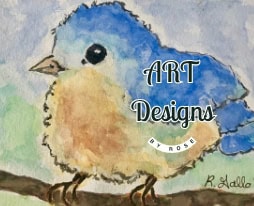 Adorable Bluebird Print (11"x 14" and 16"x 20")
