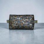 Caterpillar Faux Leather, waterproof lining, rainbow hardware