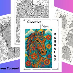 Creative Horse-Mandalas - DownLoadable