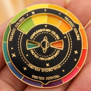 Needle Minder - Colour Wheel (Black face)