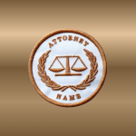 Personalized Embroidered Lawyer Patch, Embroidered Patches