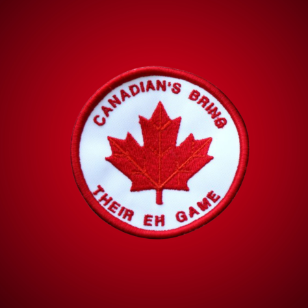 Personalized Embroidered Canada Patch, Embroidered Patches