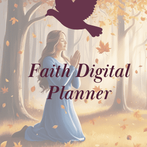 Faith Planner Printable, Journal