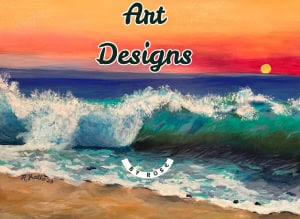 Crashing Waves Print (11" x 14" and 16" x 20")