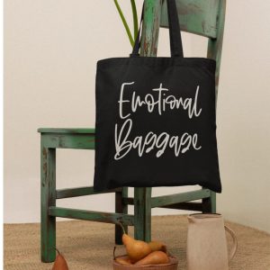 Emotional Baggage Reusable Tote Bag