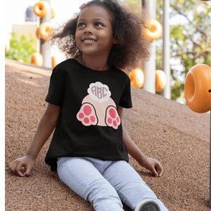 Bunny Tail Monogrammed T-Shirt