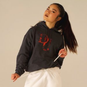 Marble Dark Heather Hoodie