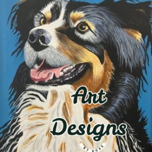 Custom Acrylic Painting of a Dog 11" x 14"