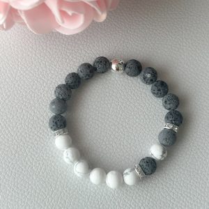 White Howlite Bracelet