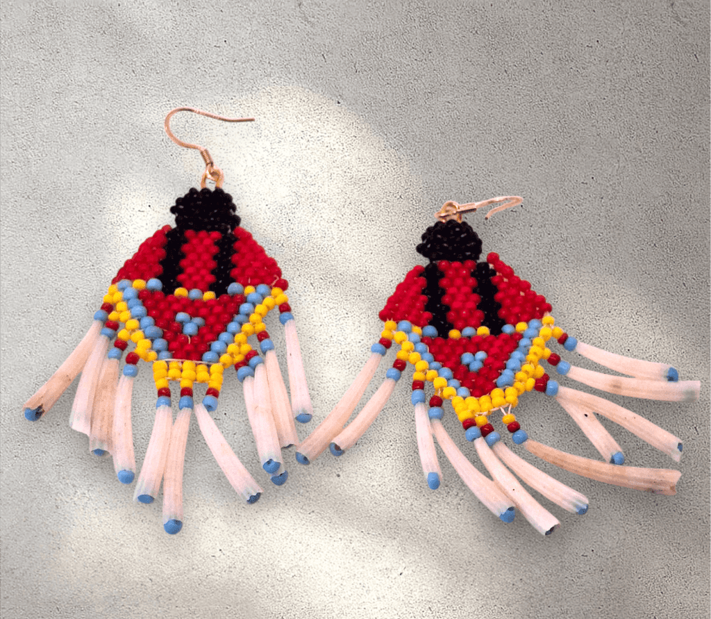 Fancy-shawl-dancer-dentalium-earrings