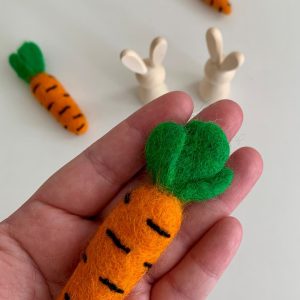 Felt Carrot