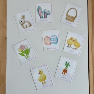 Easter Themed Flashcard Set