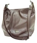 Elegant Dark Brown Slouchy Bag
